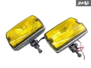 PIAA Fog Lamp Fog Light Yellow Lens Square EW6004 PF504 - Picture 1 of 9