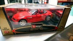 BURAGO 1/18 BMW M ROADSTER 1996 IN RED - Picture 1 of 2