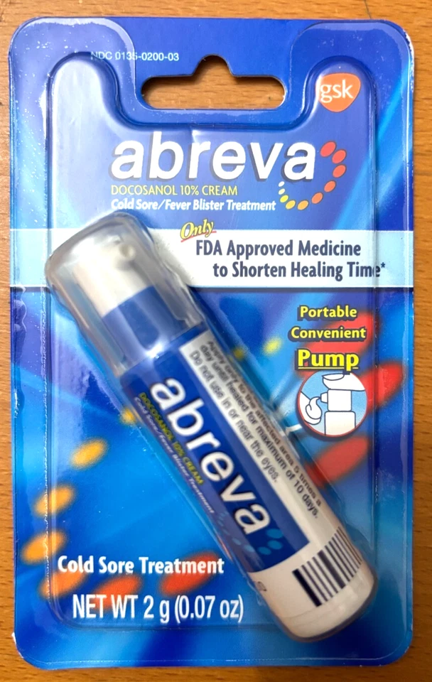 BOMBA ABREVA CREMA HERPES LABIAL 2GM CADUCIDAD: 06/2026 Foto 1 de 1