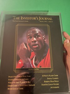 Investor's Journal Magazine March 1992 MICHAEL JORDAN- Issue /17500 - 18 CARDS