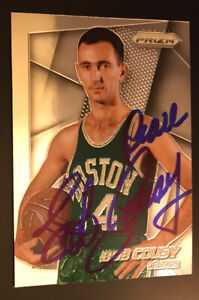 2014-15 Panini Prizm Bob Cousy #215 Signed AUTO Autograph Card Celtics HOF