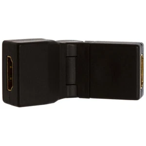HDMI 2.0 Female Coupler Swivel Adapter Connector Extender 90 Degree Adjustable - Picture 1 of 5