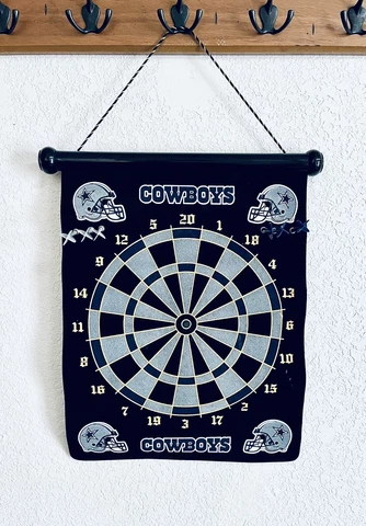 NFL Dallas Cowboys Magnetic Dart Board Cover