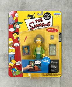 The Simpsons Edna Krabappel Action Figure Playmates Series 7 MOC On Card - Picture 1 of 7