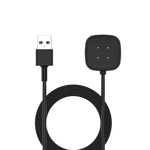 Pour Fitbit versa 4 3/sense 2/sense Smart Watch Magnétique USB Câble de Charge Chargeur - Photo 1 sur 10