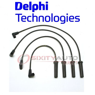 Delphi Spark Plug Wire Set for 1998-2002 Pontiac Sunfire 2.2L L4 Ignition fk Foto 1 de 4