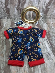 NWT Build A Bear Sonic Ring and Sleeper Hedgehog - Picture 1 of 8