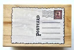 All Night Media POSTCARD Postage Postal Cancel Mark Rubber Stamp 542F Rare 1996 - Picture 1 of 3