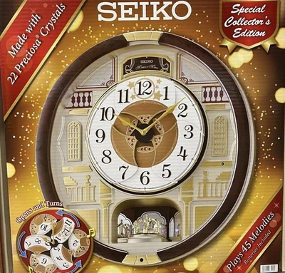 Reloj Seiko Melodies in Motion Edición Especial Navidad: Con 22 Cristales 45 Canciones Foto 1 de 4