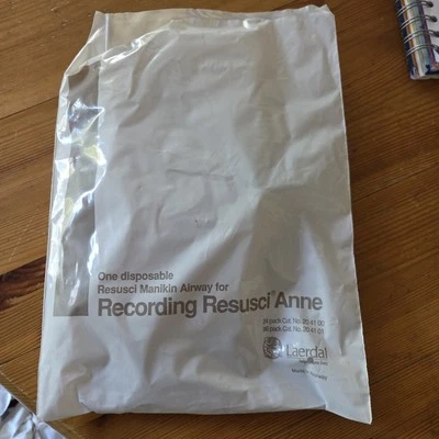 🌸 Laerdal Recording Resusci Anne disposable Airway *ovp* mehrere vorhanden 🌸 - Bild 1 von 2