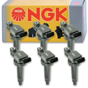 6 pcs NGK Ignition Coil for 2000-2004 Toyota Avalon 3.0L V6 - Spark Plug ik - Picture 1 of 5