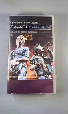 Savage Garden Superstars & Cannonballs Live in Australia VHS Vintage Music Video - Image 1 of 4