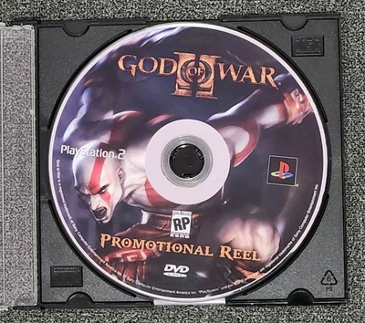 God Of War II Promotional Reel DVD / Playstation 2 Walkthrough / Press Demo PS2 - Image 1 of 4