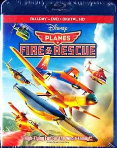 Disney Planes: Fire  Rescue (Blu-ray/DVD, 2014, 2-Disc Set) NEW Free Shipping - Picture 1 of 1