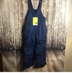 All in Motion Kids' Blue  Snow Bibs Size-M ( Ski   6/7 ) NWT Unisex Snow /winter - Picture 1 of 6