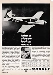 Anuncio de avión Mooney Mark 21 1962 2/2/2025j - Imagen 1 de 1