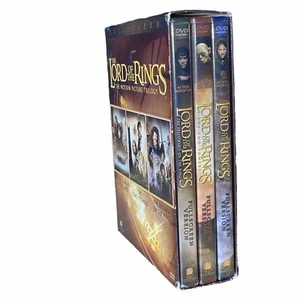 The Lord of the Rings: The Motion Picture Trilogy 6 DVDs 2004 Complete W/Books - Picture 1 of 8