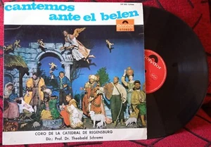 REGENSBURGER DOMSPATZEN ** Cantemos Ante El Belen ** ORIGINAL 1965 SPAIN LP - Picture 1 of 4