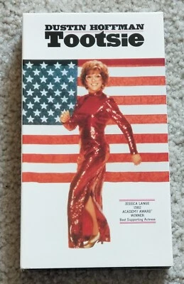 Tootsie 1982 Dustin Hoffman 1993 VHS Video Tape Jessica Lange Sydney Pollack EUC - Image 1 of 2