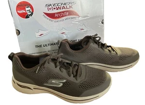 Herren Skechers, GOwalk Arch Fit - Idyllic Sneaker - 216116 Taupe - Gr. 12 NEU Karton - Bild 1 von 6