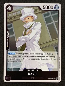 One Piece OP07-080 Kaku English - 500 Years In The Future - Picture 1 of 2