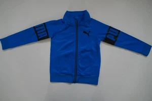 KIDS YOUTH BOYS PUMA ACTIVE WEAR SPORT PERFORMANCE ZIP UP JACKET COAT SIZE 4 - Picture 1 of 3