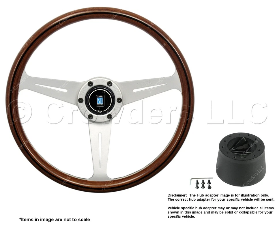 Volante Nardi Classic 360mm + cubo para Audi Quattro 5061.36.1090 + .5404 - Imagem 1 de 1