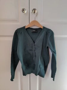 Next Girls School Cardigan, Bottle Green, Age 7 Years - Picture 1 of 3
