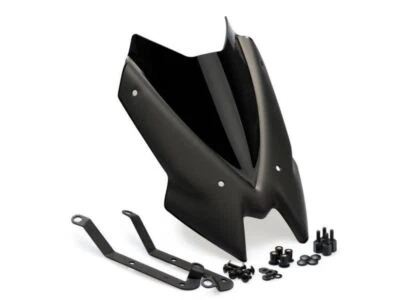 Puig Black New Generation Sport Screen Kawasaki Z650 2020-2025 - Image 1 of 4