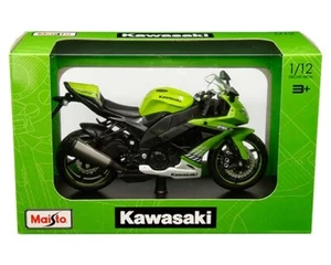 Kawasaki Ninja ZX-10R Maisto 1:12 Scale - Green - New in Stock - Ready to Ship - Picture 1 of 4