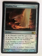 Mtg Magic the Gathering M13 Trading Post FOIL