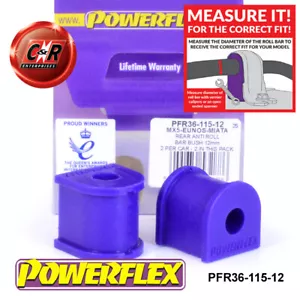 Powerflex RR Überrollbügel Halterung Buchsen 12mm für Mazda MX-5 Mk1 Na 89-98 - Bild 1 von 12