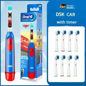 Oral-B Electric Toothbrush Rotation Replaceable Kid Brush Clean Timer Waterproof - Picture 1 of 18