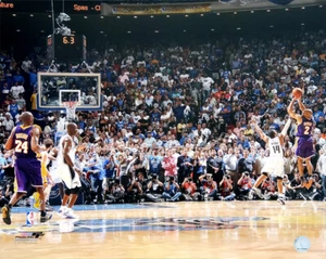 Derek Fisher Los Angeles Lakers 2009 NBA Championship Shot 16x20 POSTER Print - Picture 1 of 1