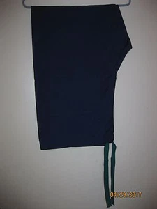 SALE PRICE! NEW! MEDLINE NURSING UNIFORM MEDIUM NAVY BLUE BOTTOM DRAWSTRING - Picture 1 of 1