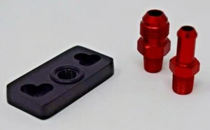 Adaptador de riel regulador de presión de combustible elevador Fpr Honda Acura D16 D Series Civic EE. UU. - Imagen 1 de 8