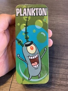 2004 Burger King Spongebob Squarepants Plankton Digital Watch Sealed New In Box - Picture 1 of 4