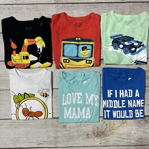 Children’s Place Boys Short Sleeve T-Shirts Size 3T. NWT! 6 Graphic Tees. - Picture 1 of 9