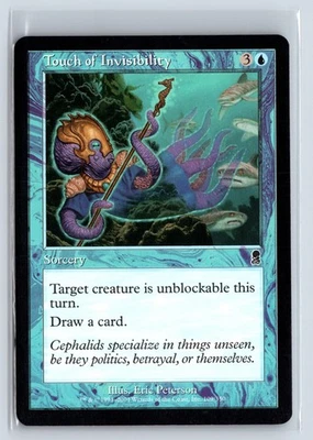 (2x) TOUCH OF INVISIBILITY - Odyssey – MTG Magic the Gathering Card - Common - Image 1 of 4