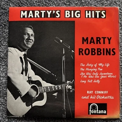 Marty Robbins Marty's Big Hits EP Fontana TFE17161  1958  Foto 1 de 4