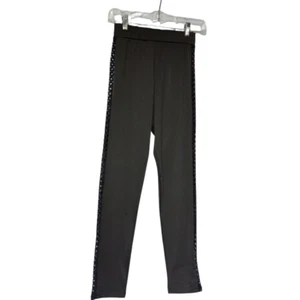 Poof Women's Size Small Black Leggings with Cut Out Design on Legs -NWT - Picture 1 of 6
