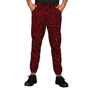 Pantalone Cuoco Unisex Pantagiaffa Sushi 07 Rosso con Elastico - ISACCO - Imagen 1 de 3