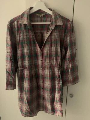 Mantaray Lovely Multicolored Tartan Long Top Short Dress Size 18 (fault) - Image 1 of 4