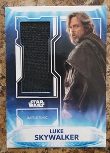2023 Topps Star Wars Luke Skywalker Sourced Fabric Relic Battle Tunic #63/149 - Picture 1 of 2