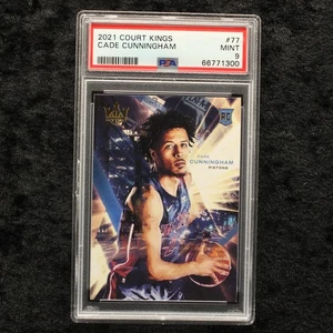 Panini Court Kings Cade Cunningham Rookie PSA 9 2021 Basketball NBA - Picture 1 of 2