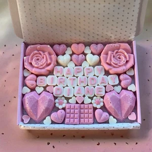 Personalised Wax Melt Gift Boxes , Over 50 Wax Melts , Comes Beautifully Packed - Picture 1 of 9
