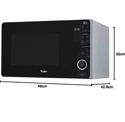 Whirlpool MWF 421 SL Forno a Microonde, 25 Litri, 800 Watt, Argento - Immagine 1 di 4