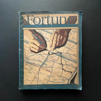 April 1936 Fortune Magazine • Pan Am • Colgate-Palmolive • Steel Industry • Ads - Image 1 of 4