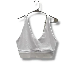 Fabletics All Day Every Day Bra Women's XL White Low Impact Sports Stretch Soft - Picture 1 of 7