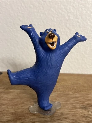 Wonder Park Boomer Blue Bear 5” Figure PVC Toy On Base - Изображение 1 из 4